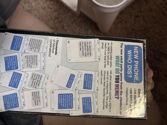 New Phone Who Dis Game.