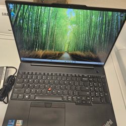 Lenovo ThinkPad 16 Inch Touchscreen Intel I7-1355U 512 GB SSD 