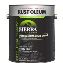 Industrial Coating , MetalMax DTM Acrylic Enamel,  Safety Blue.  gallon 