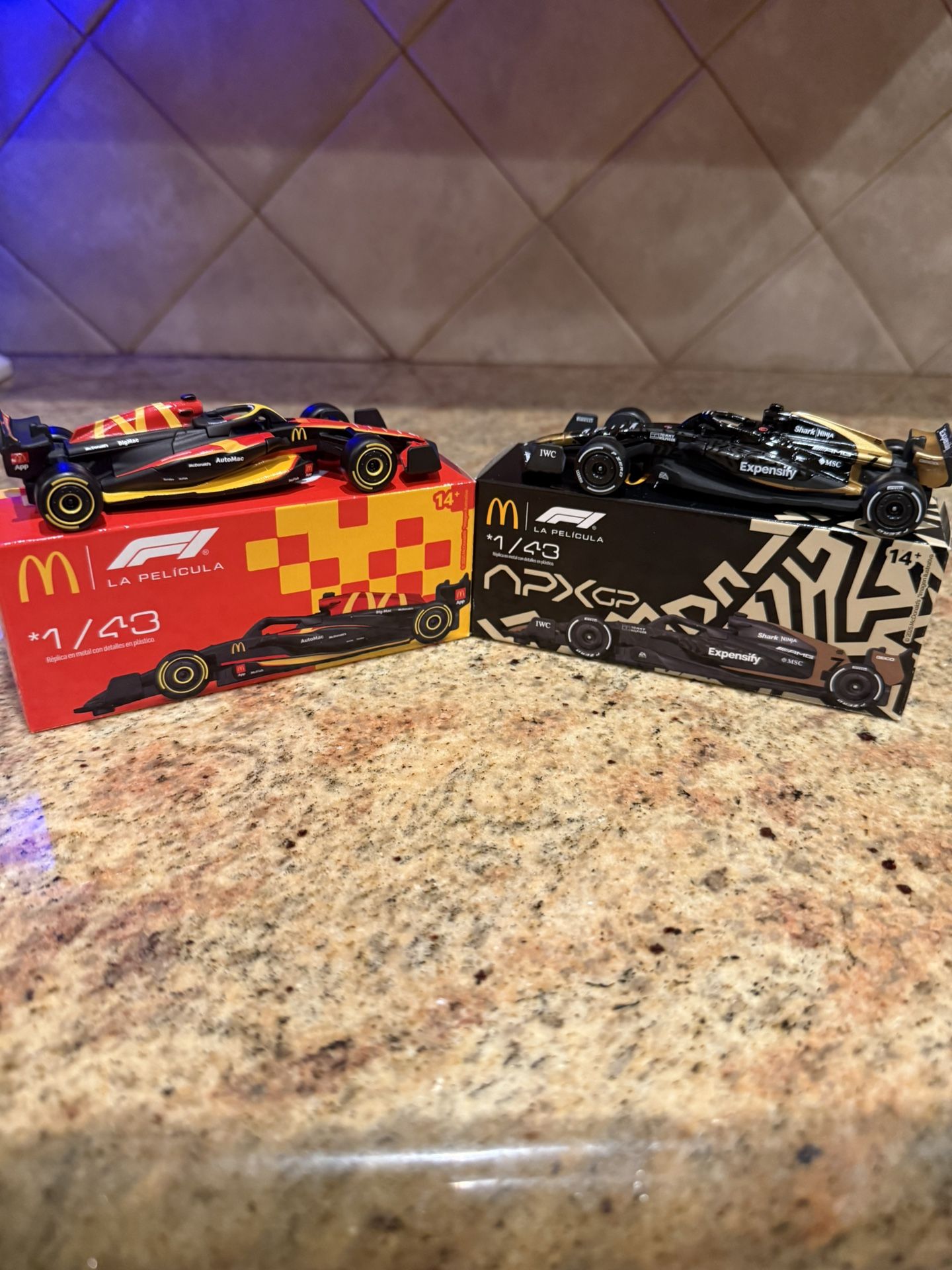McDonald’s F-1 Race Car Movie Cars