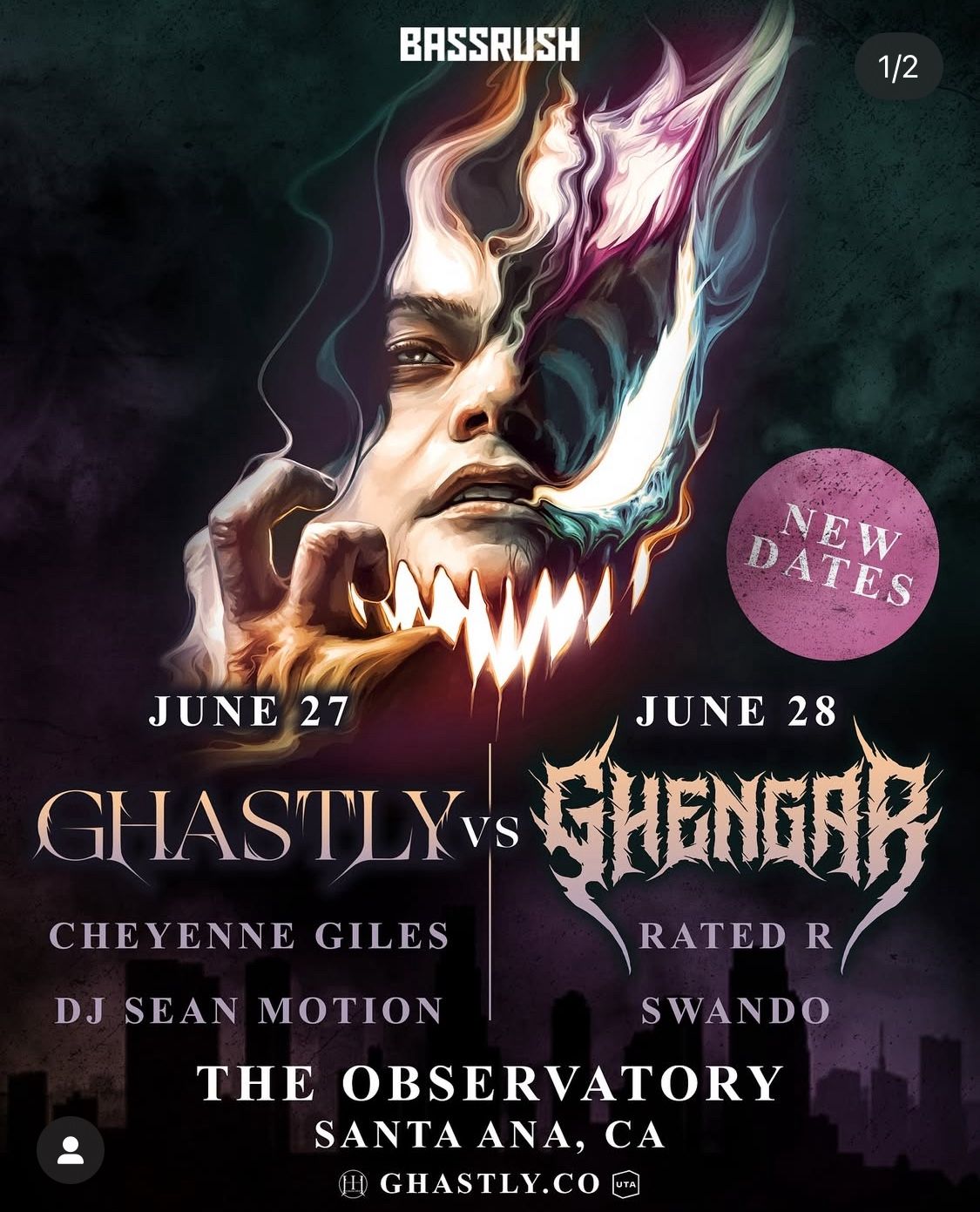 2DAY GHASTLY VS GHENGAR