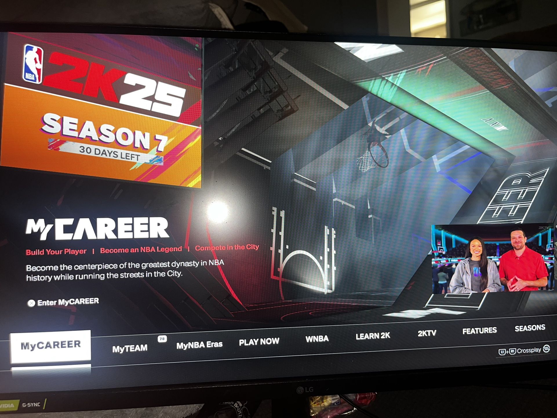 LG UltraGear 27 Inch 165 Hz Monitor (Nvidia gSync, HDR/RGB)
