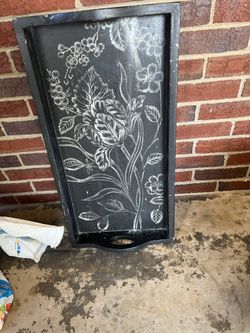 Black and White Tray