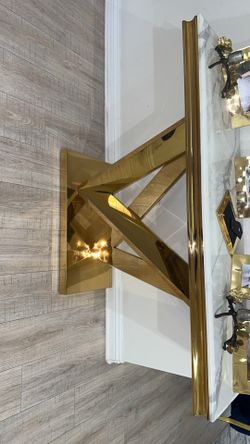 Marble console table