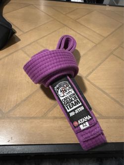 A2 Atama Jiu Jitsu Purple Belt