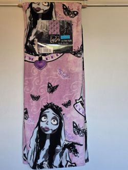 👰♀Tim Burton's Corpse Bride Throw Blanket 👰♀