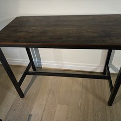 Gently used bar table 