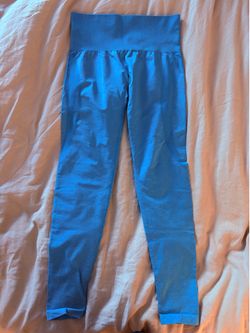 NVGTN sky blue leggings (small)