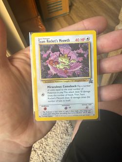 Lo Team rocket meowth promo