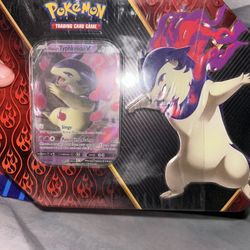 Pokemon Divergent Powers Typhlosion Tin 