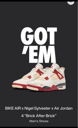 Jordan 4 brick after brick