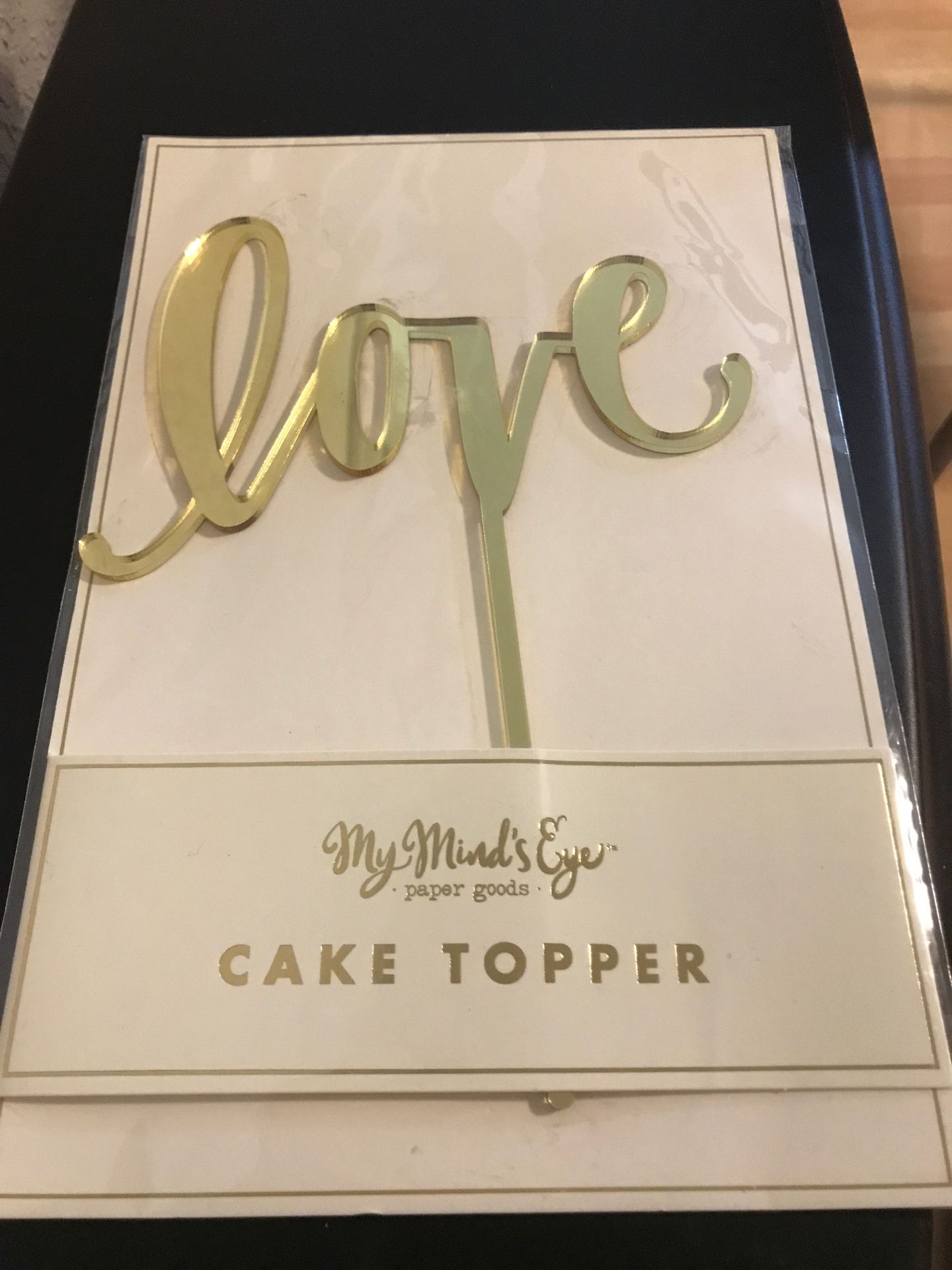 New CakeTopper $4