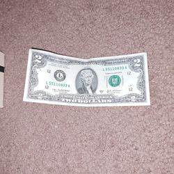2 Dollar Bill
