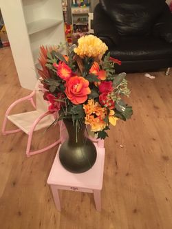 Flowers with vase