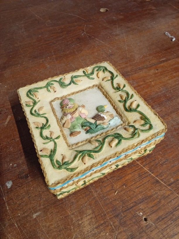 Vintage Hunter/Duck Tic Tac Toe Game