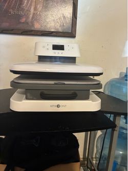 Heat press machine