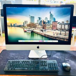 Apple iMac 27” 5K Retina 2017 4.2GHz i7 32GB RAM 500GB SSD OS Ventura Radeon Pro 575 4GB VRAM