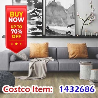 Mohawk Home Rivers Edge Oak Waterproof Rigid 5mm Thick Luxury Vinyl Plank Flooring + 1mm Attached Pad Included
