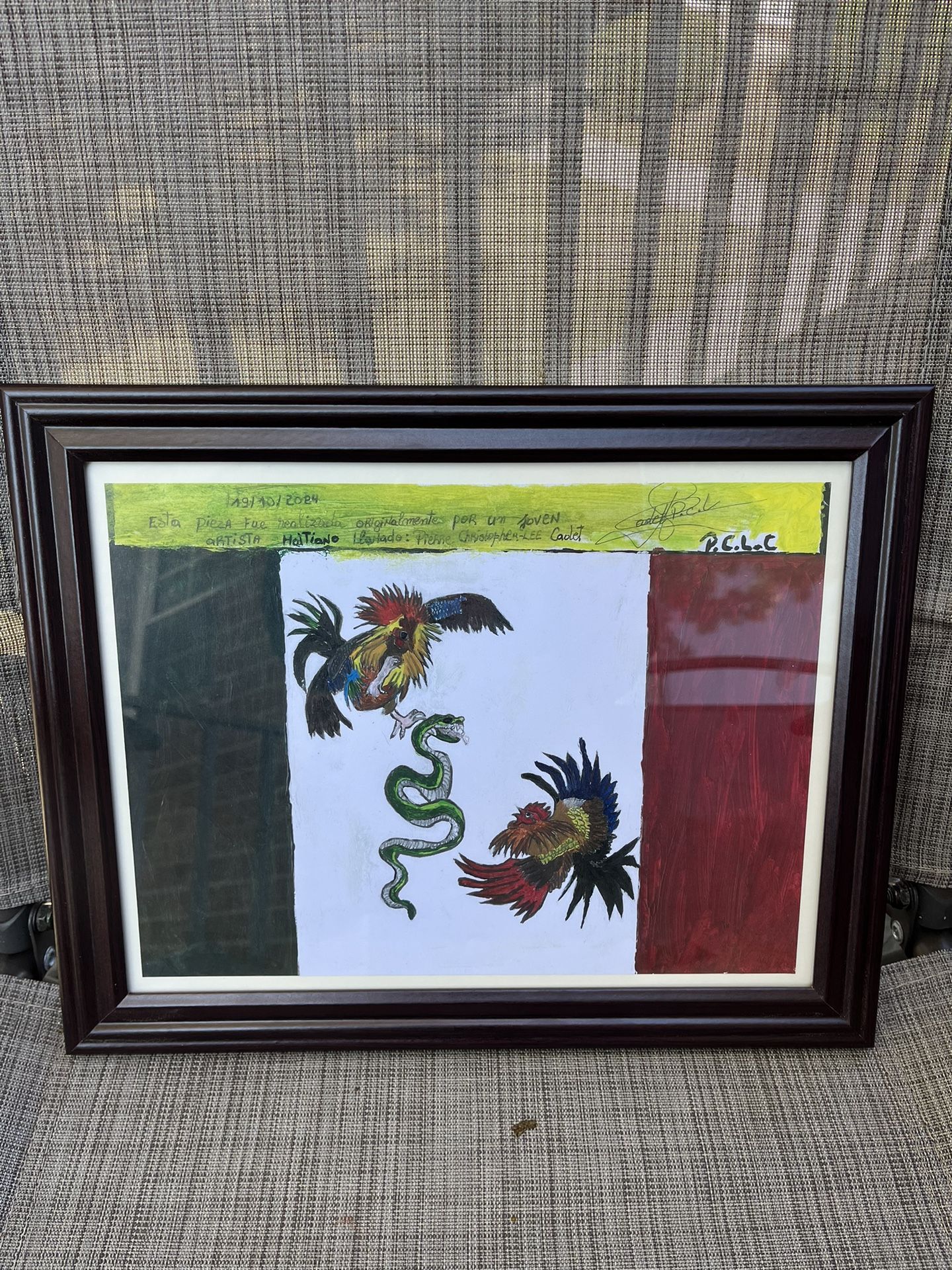 Original Symbolic Painting π²π½
