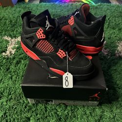 Jordan 4 Red Thunder 