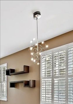 LBL Lighting Confuzion 12 Modern Chandelier