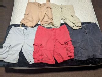 5 Lot 34 Cargo Shorts Mens