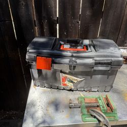 Tool Box With Assorted Tools 
