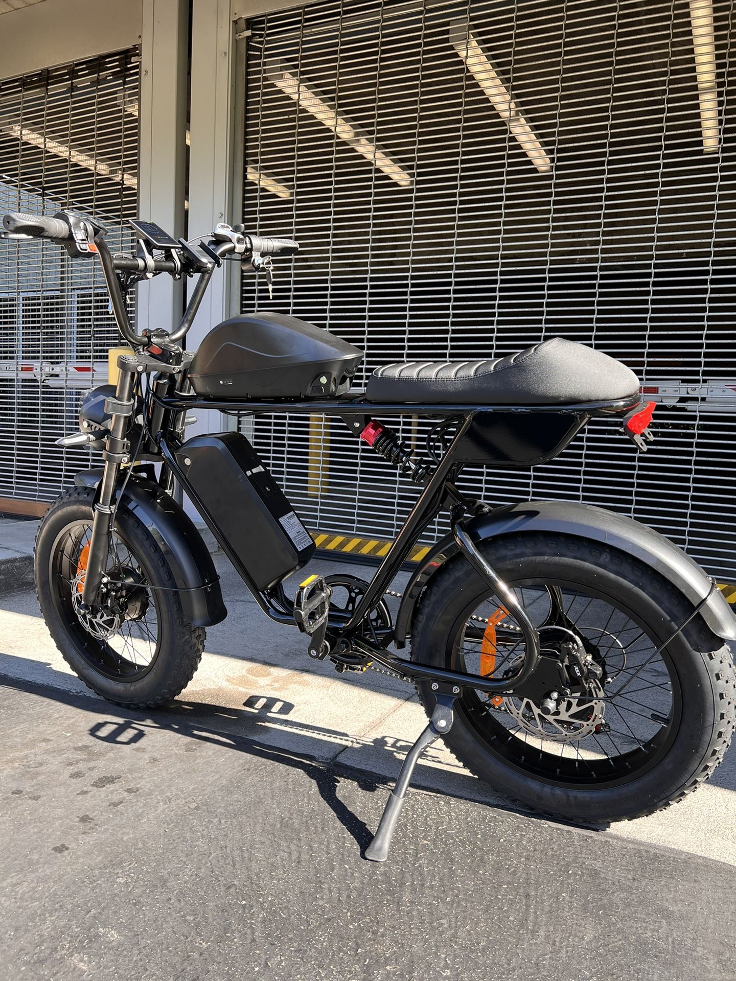 3000 Watt/52V Dual Motor, 46ah(Total) Twin Dual Battery, Electric E Bike, 38mph, W/FREE HEAVY DUTY(4ft/10mm)CHAIN U-Bolt LOCK)🔐