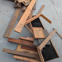 Pile Of Real Wood