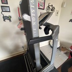  Vision Fitness T9250 Folding Treadmill