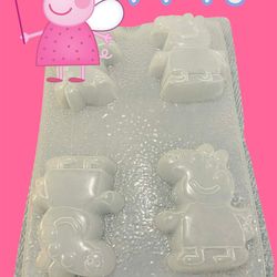 Molde de gelatina de peppa pig peppa pig gelatine mold