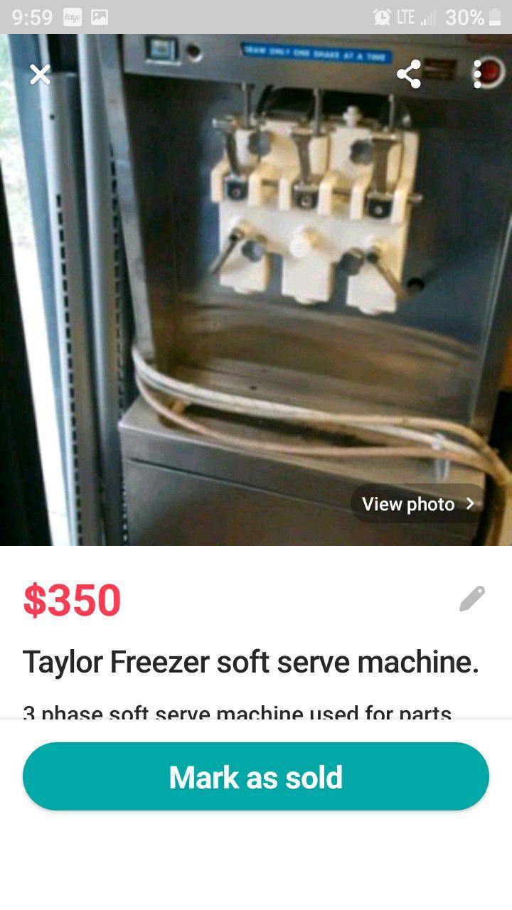 Taylor's Freeze soft serve