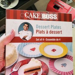 Cake Boss Dessert Plates