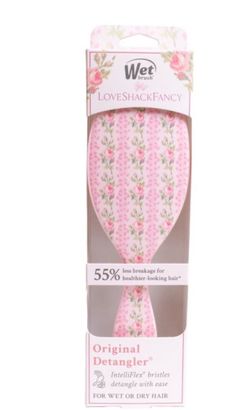 LoveShackFancy Wet Brush Blooming Heirloom Strawberry Macaron Original Detangler