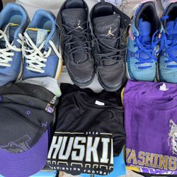 Boys Sports Gear - Shoe, Shirts And Hats