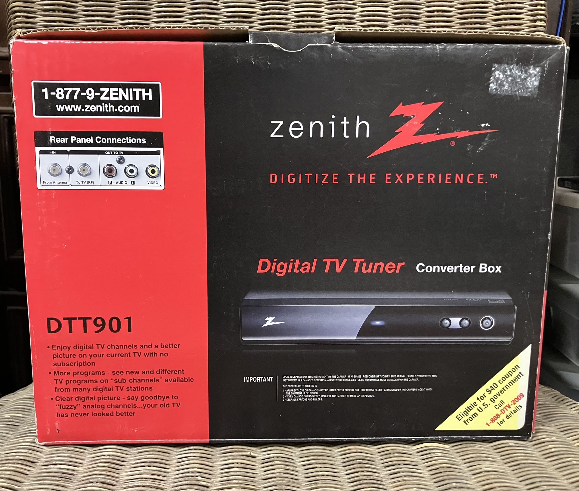 Digital TV Tuner Converter Box