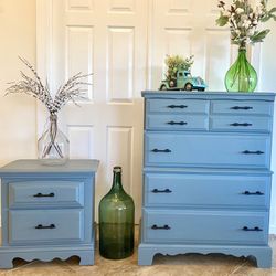 Dresser And Nightstand 