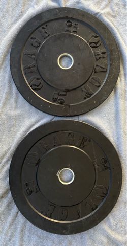 10 LB Bumper plates weight lifting