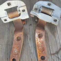 Chevy Corvair Trunk Lid Hinges Left And Right Side Metal Custom Part Piece
