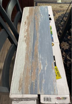 Vinyl Planks for Accent Wall or Floor - 3 boxes/ New