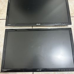 2 Monitor’s Asus 20’ Used