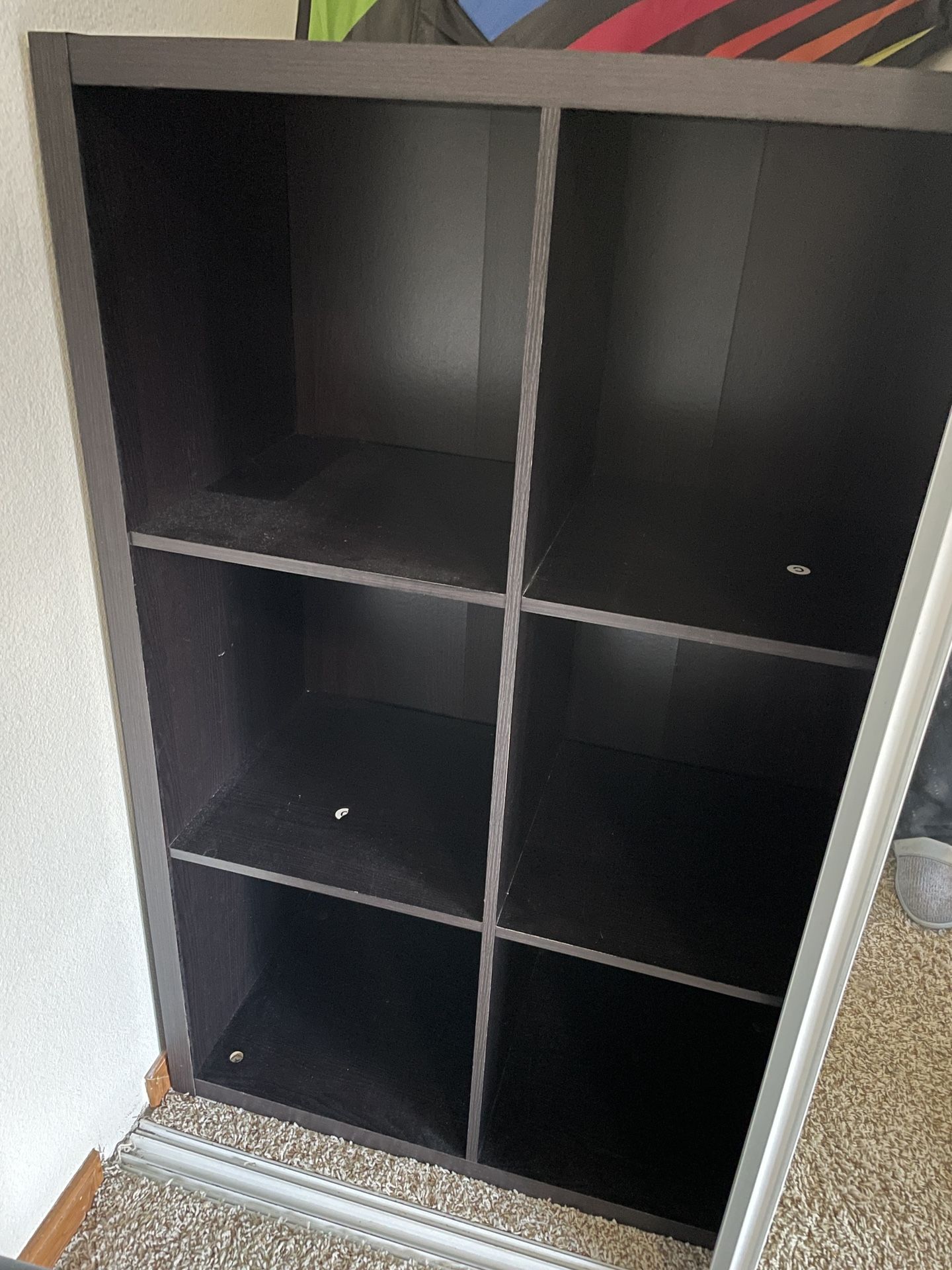 6 Cube Organiser Storage Shelves 13 Inch