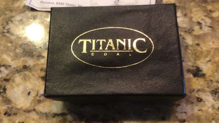 Coal From The Titanic From The 2000 Exhibit In Chicago