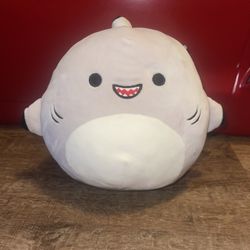 Squishmallow Gordan The Shark 8 inch Plush - Gray