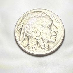 1937-D Buffalo Nickel DDR