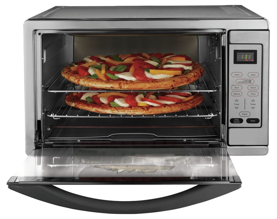 Oster Extra Large Digital Countertop Convection Oven, Stainless Steel (TSSTTVDGXL-SHP)