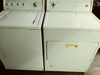 Kenmore set washer and gas dryer they both work great
