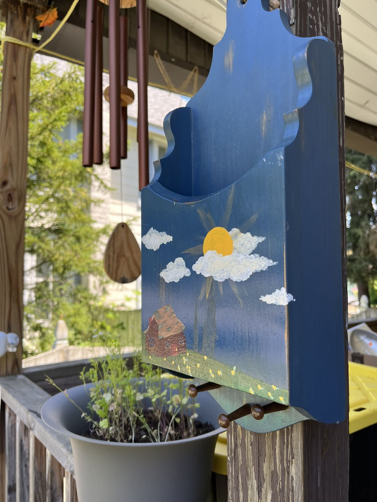 Hanging Mail/organizing Basket