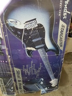 Fender starcaster combo like new