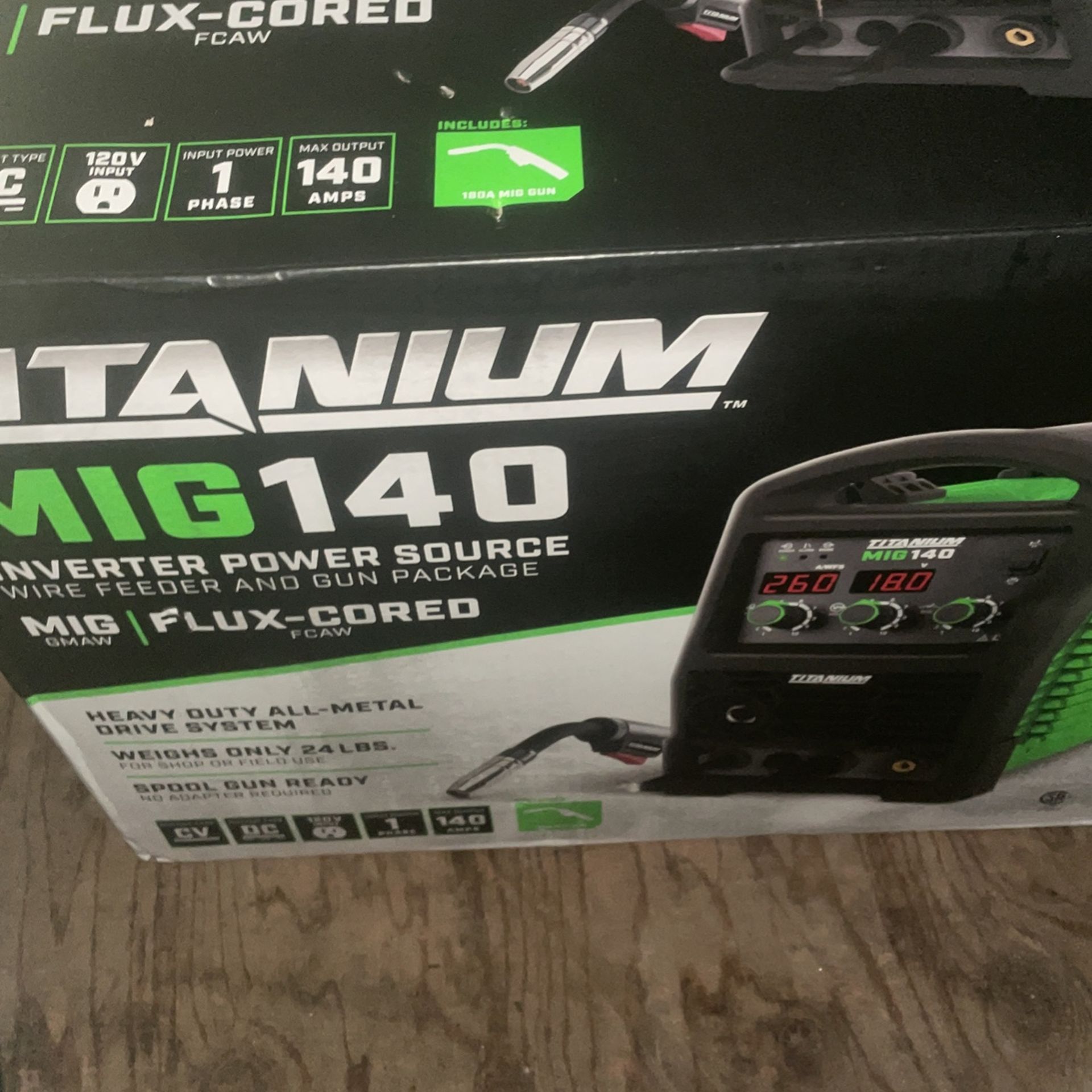 Titanium Mig 140 Welder